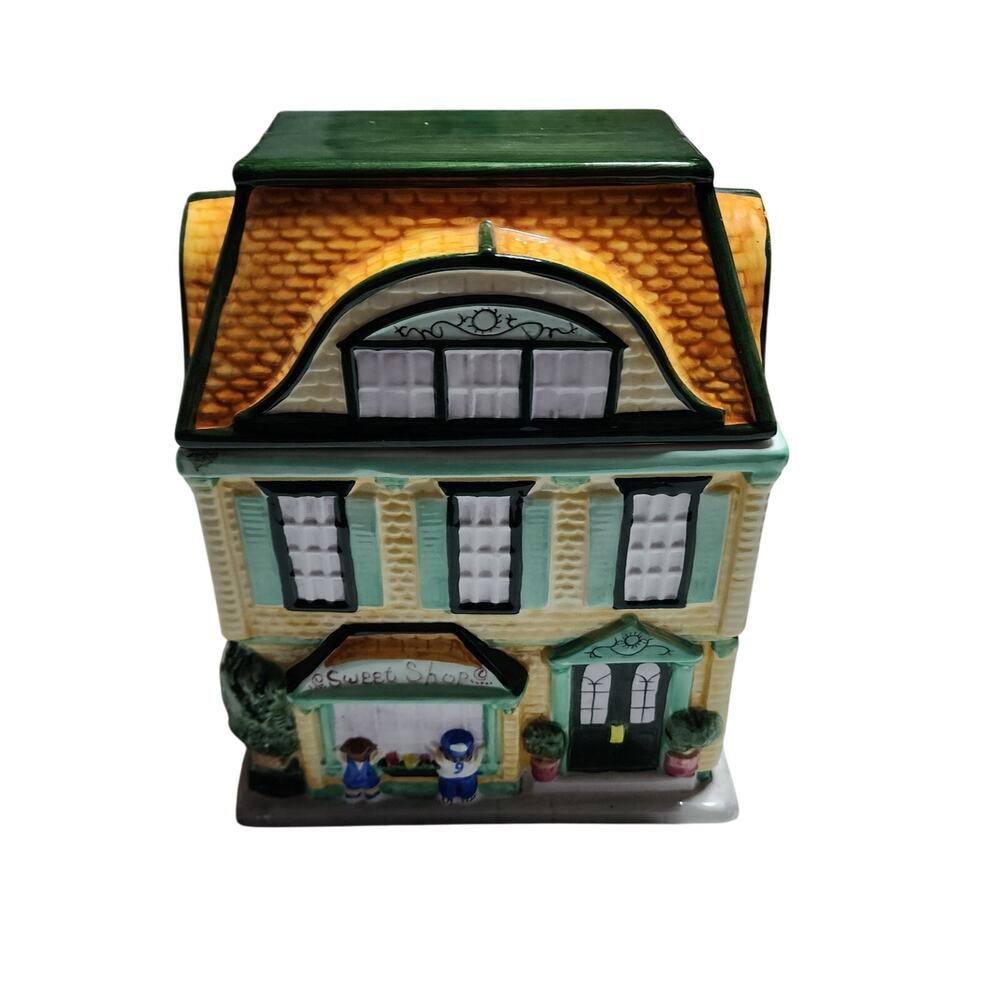VINTAGE SHERWOOD BRANDS SWEET SHOPPE COOKIE JAR